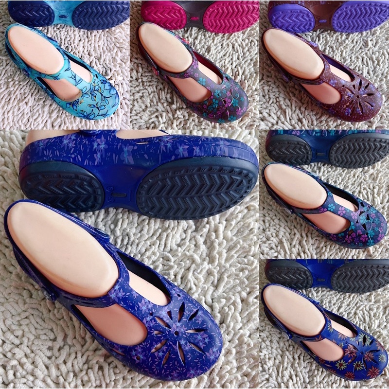 GOOD QUALITY Lady Women Jelly Rubber Shoes Clogs And Mules Sandals