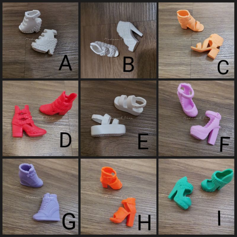 How to make doll shoes out of clay cheap