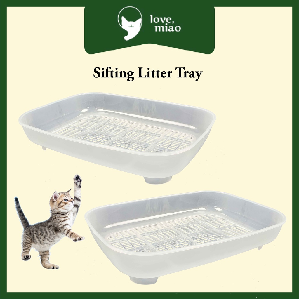 Sifting tray 2024 cat litter box