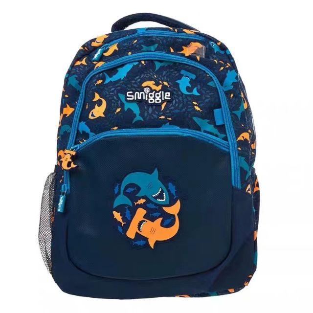 Smiggle shark backpack new arrivals