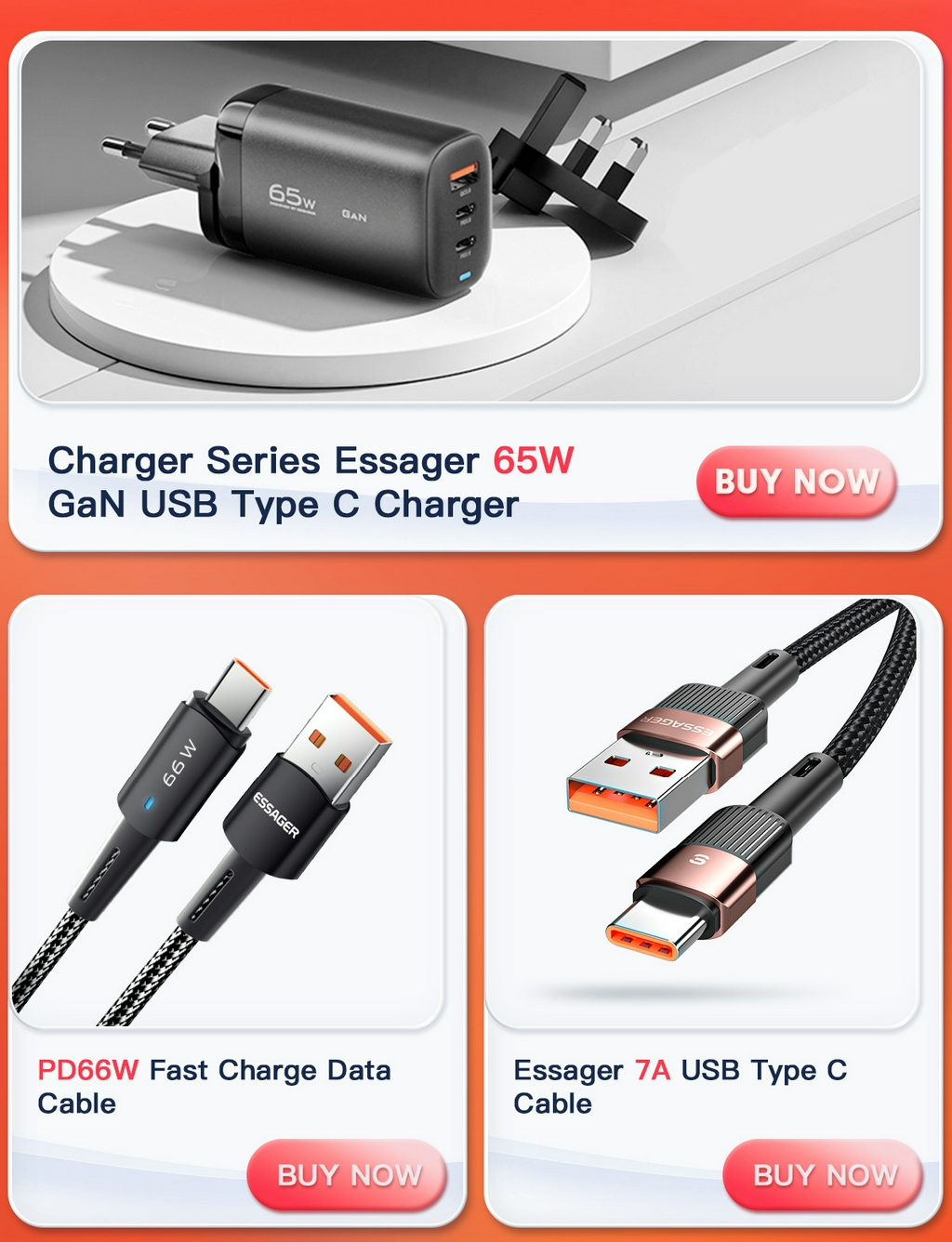 Essager Official Store Online, August 2026 | Shopee Malaysia