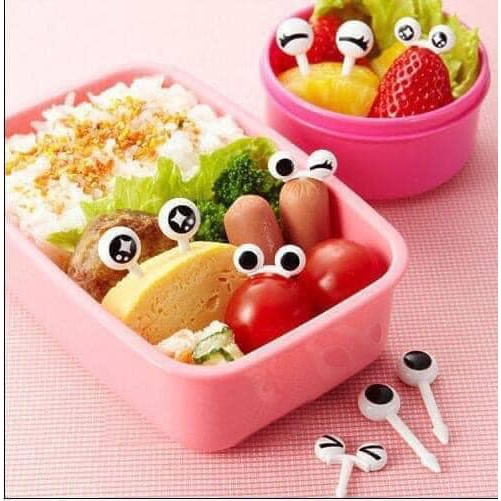 Christmas Food Picks, Cute Cartoon Letter Fruit Food Toothpicks