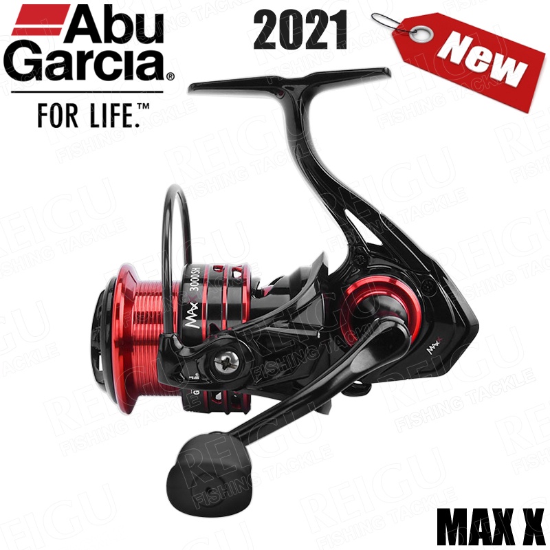 Original Abu Garcia MAX X Spinning Fishing Reel 500-5000 Superlight  Saltwater Lure Trout Bass Pancing gulungan memancing