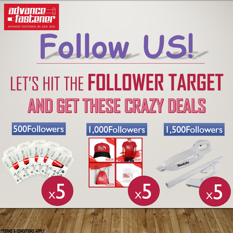 Advance Fastener (M) Sdn Bhd, Online Shop Shopee Malaysia