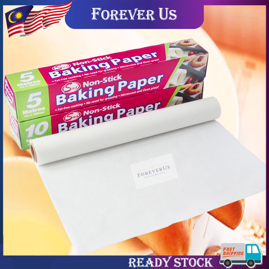 Silicone Oil Paper Baking Paper Non-stick 5m 10m 20m