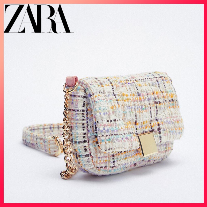 Zara discount tweed bag