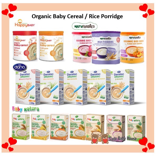 Happy baby oatmeal baby hot sale cereal