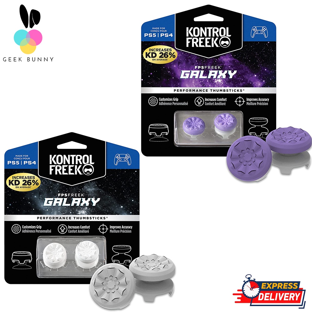  KontrolFreek Call of Duty: Warzone Performance Thumbsticks for  Playstation 4 (PS4) and Playstation 5 (PS5), 2 High-Rise, Hybrid