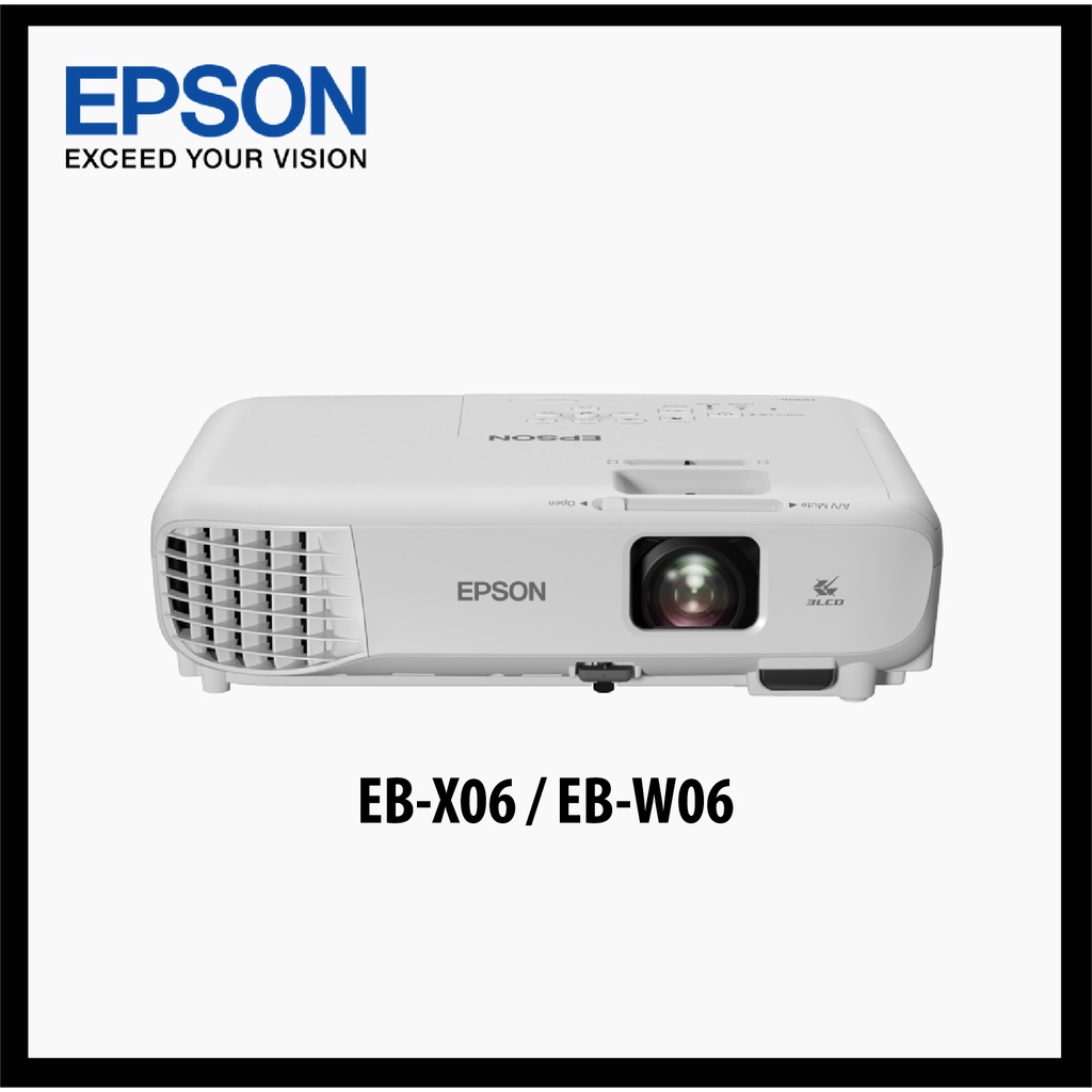 EPSON EB-X06 / EB-W06 PROJECTOR | Shopee Malaysia