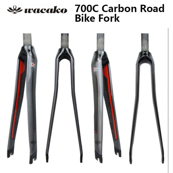 Wacako Bike Fork Full Carbon Fiber MTB Fork Carbon Road Bike Front