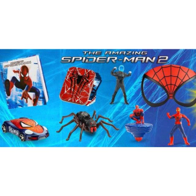 Spiderman mcd best sale happy meal