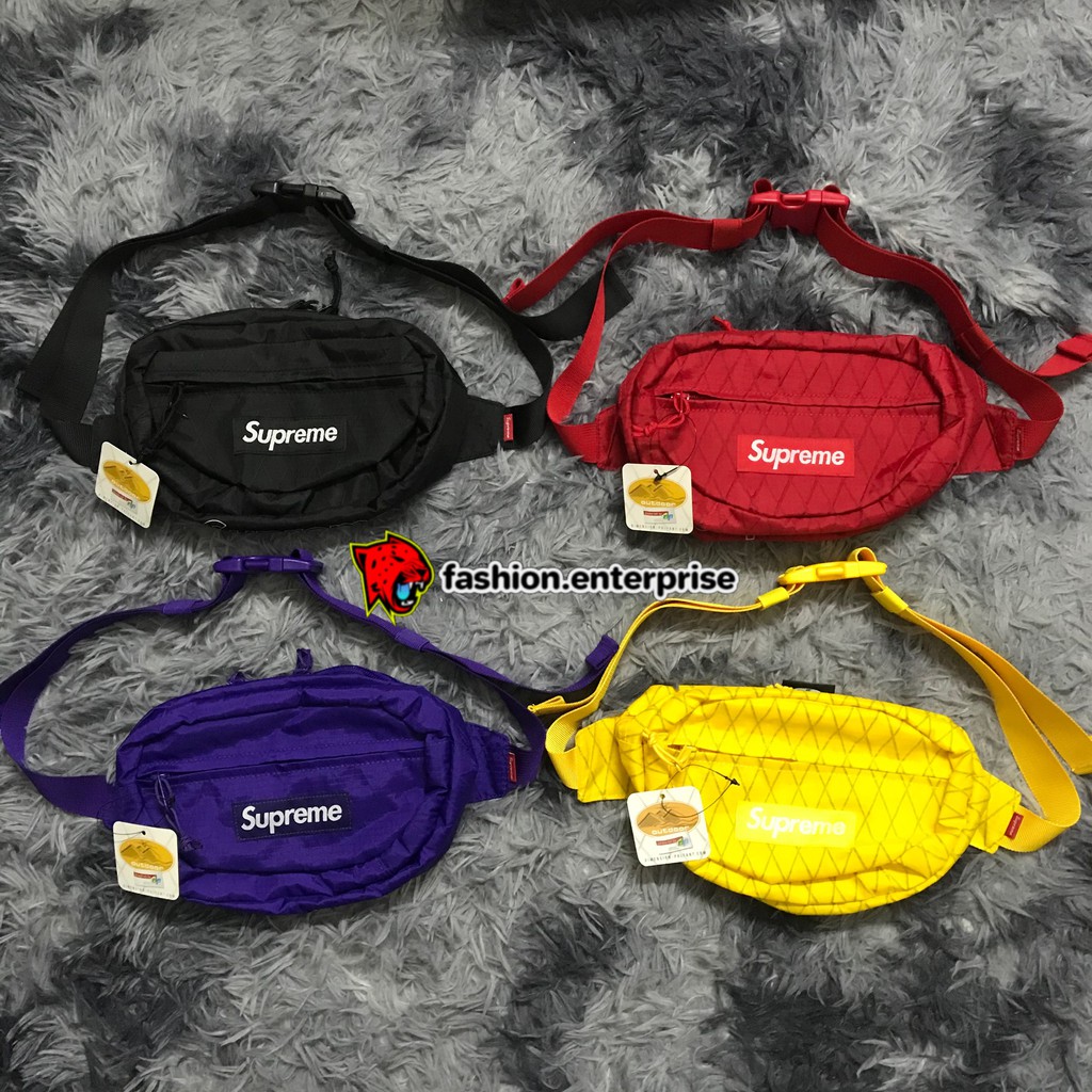 Supreme Shoulder Bag FW18 Dimension-Polyant Black One Size