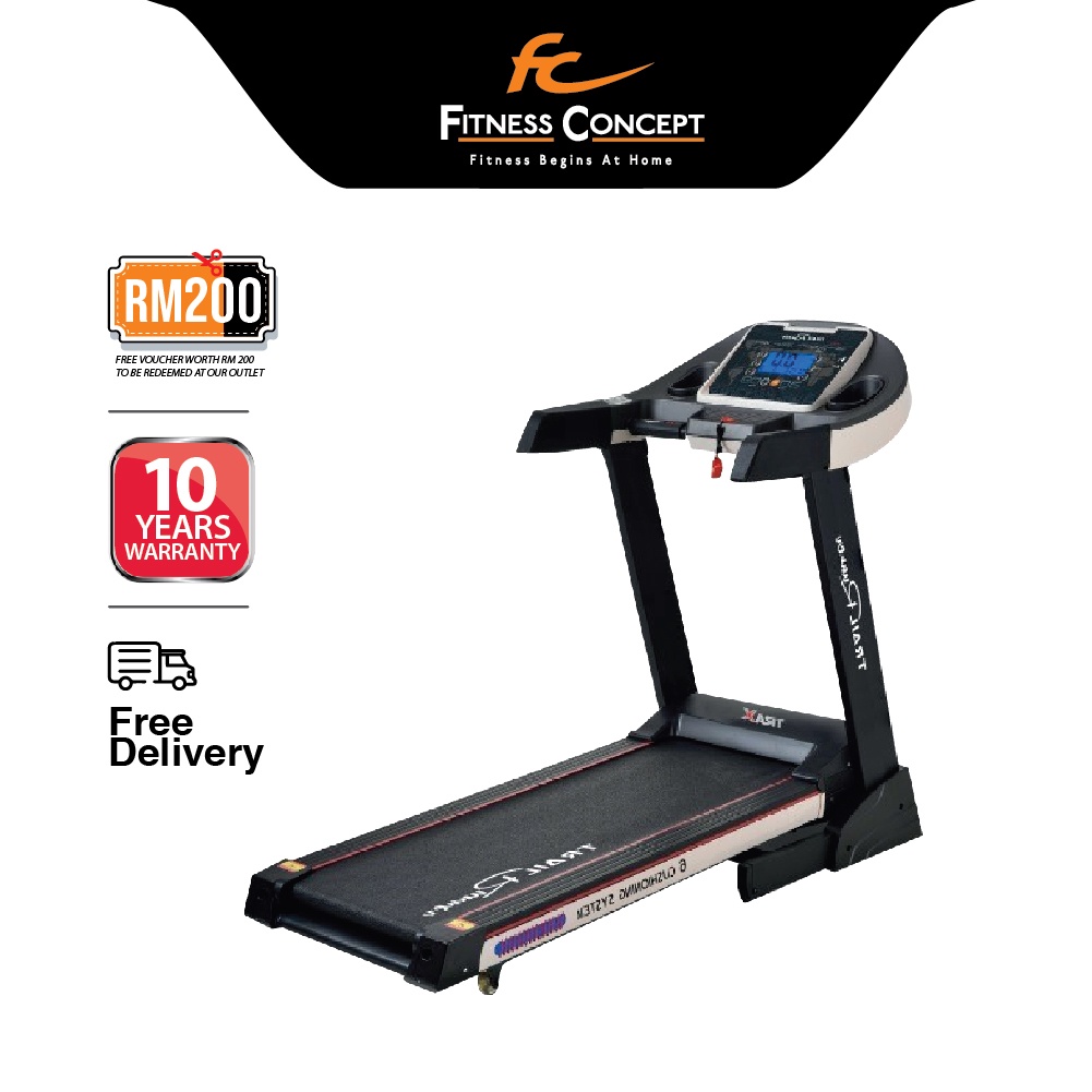 Trax treadmill discount