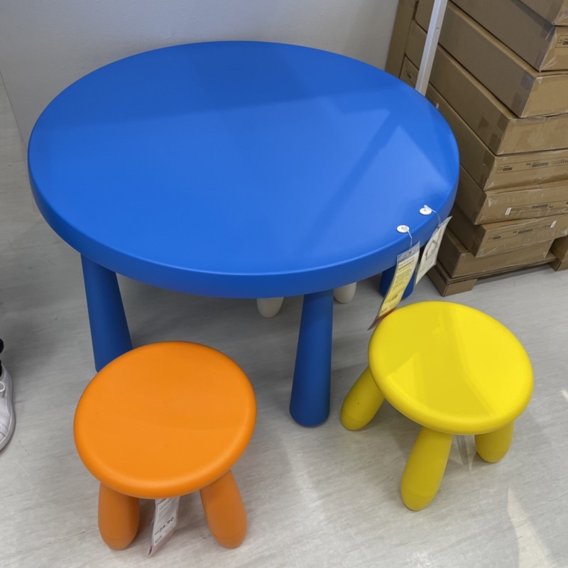 Ikea round kids table best sale