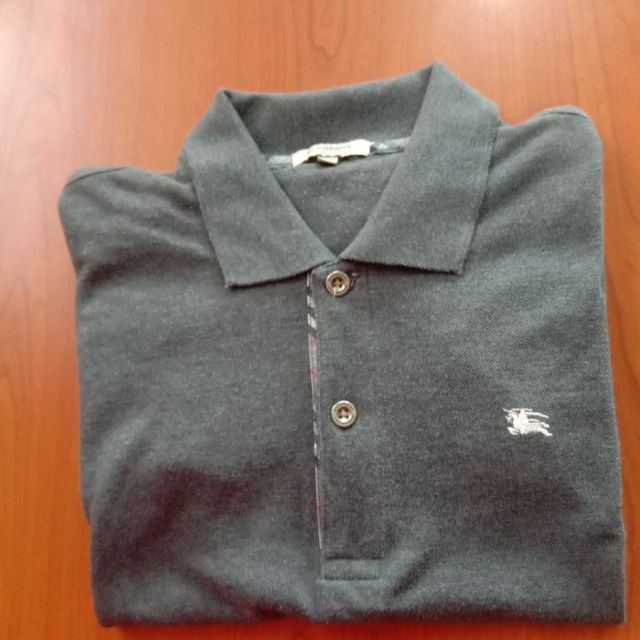 Original burberry polo clearance shirt