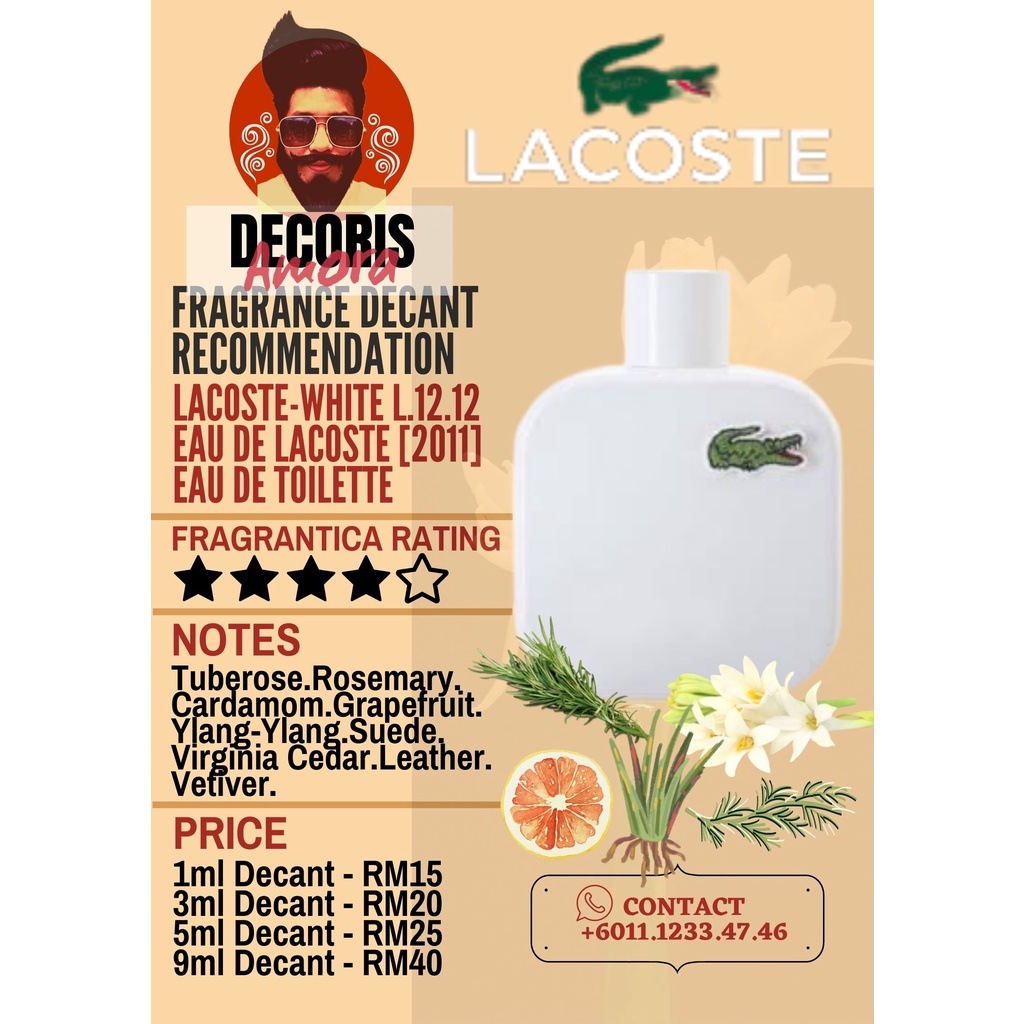 Lacoste yellow outlet fragrantica