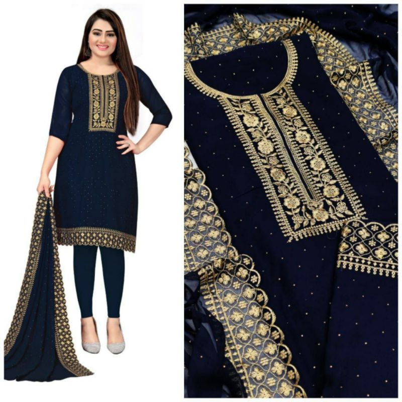 Big size hotsell punjabi suits