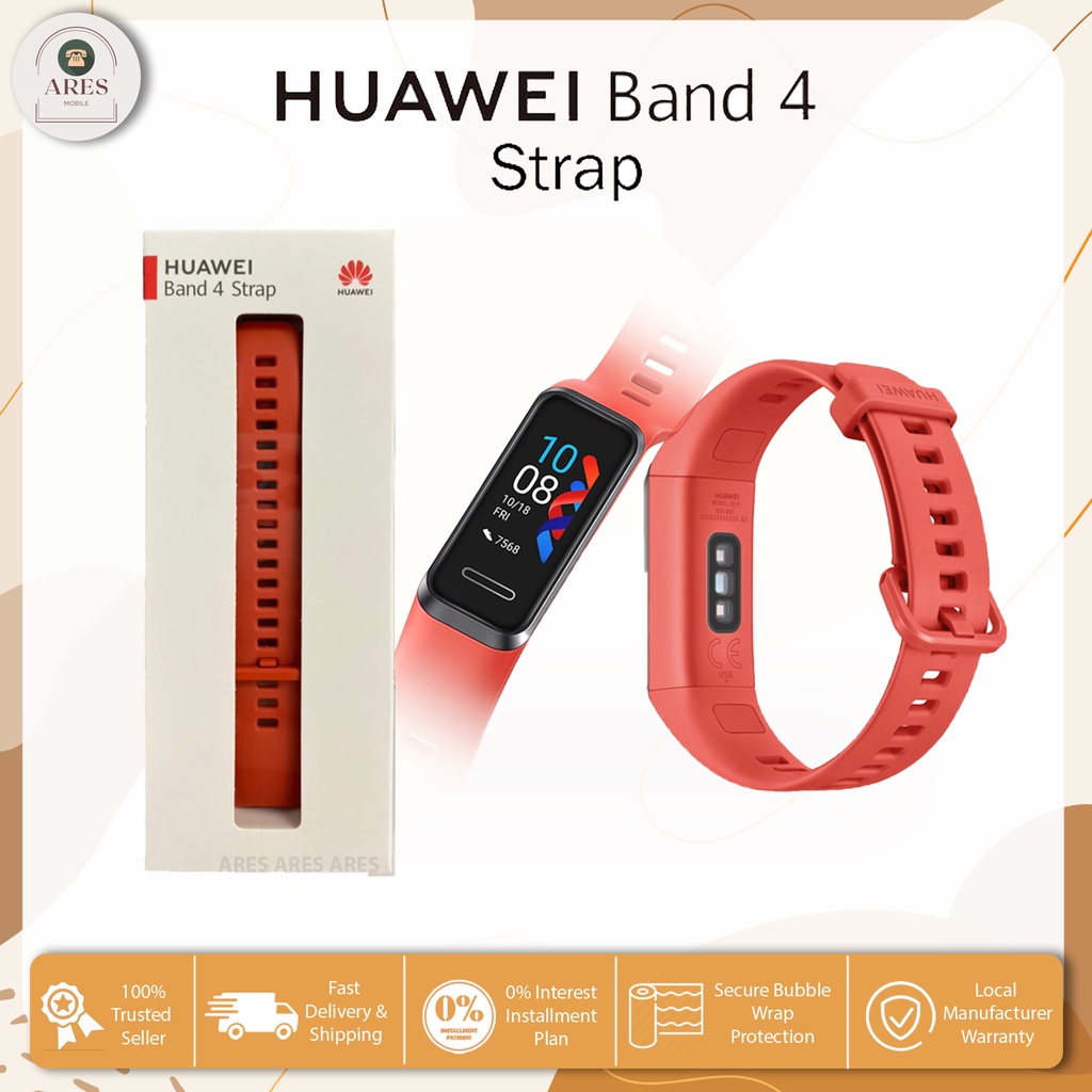 Original Huawei Band 4 Strap Amber Sunrise Only Shopee Malaysia