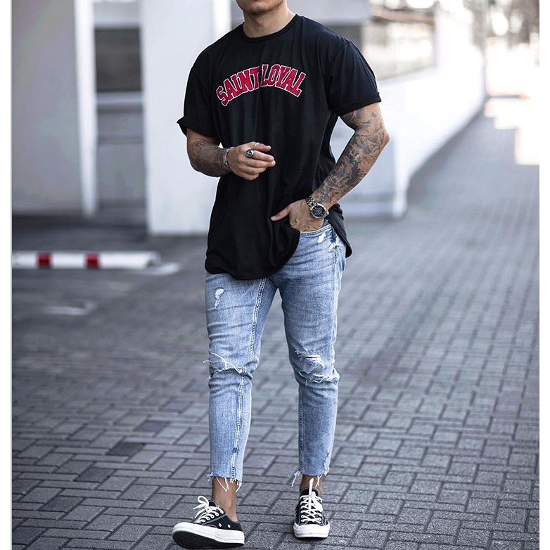 Skinny ankle hot sale jeans mens