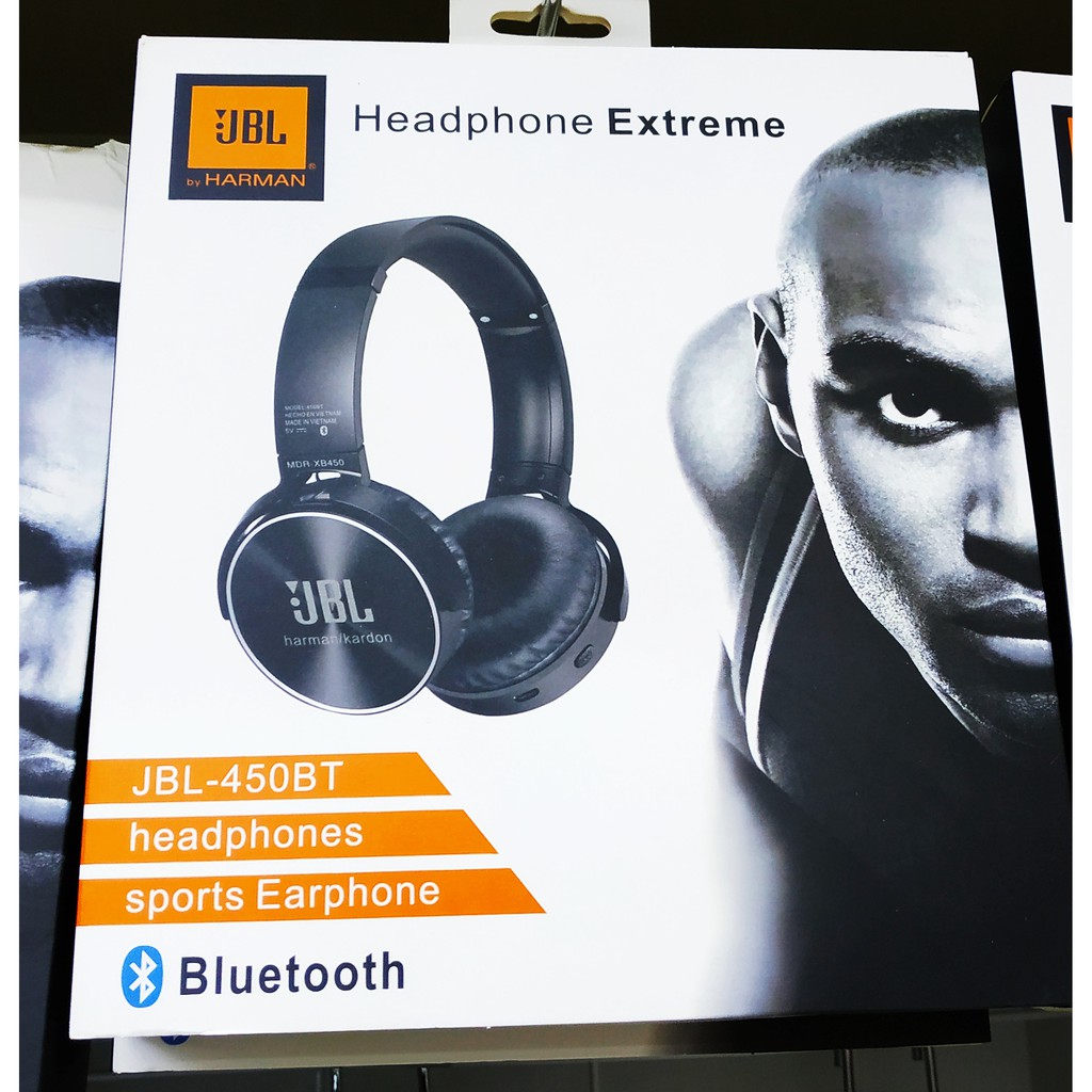 Headphone model JBL 450 BT Bluetooth Wireless Headset HIGH QUALITY