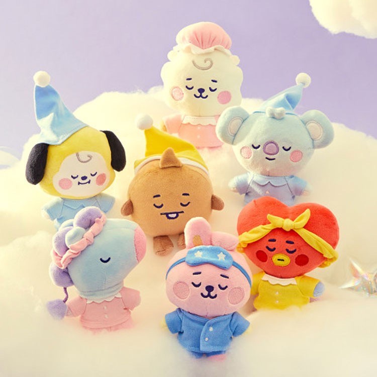 Bts BT21 Dream Baby Pajamas Plush Doll Shopee Malaysia