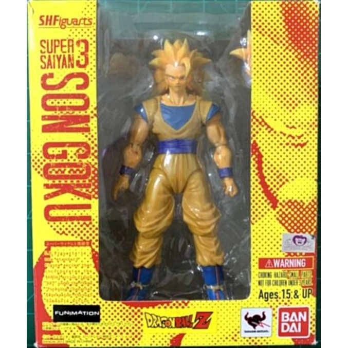 Dragon Ball Z Son Goku Super Saiyan 3 SH Figuarts figure