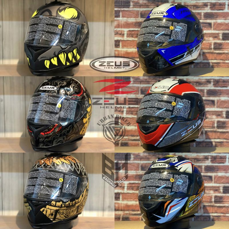 Zeus 2024 helmet parts