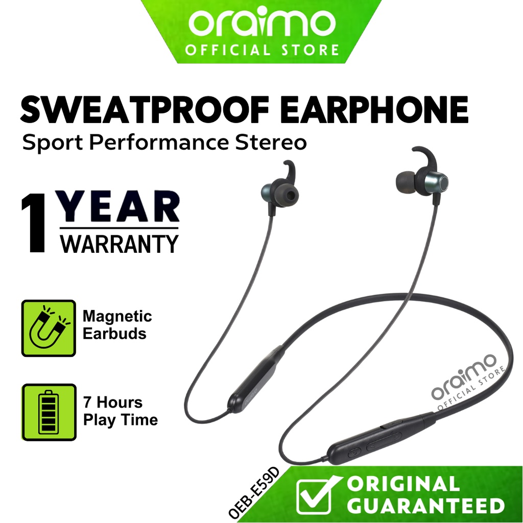 ORAIMO EAR BUDS BLACK OEB-E105D – JAMARA HOME STORE