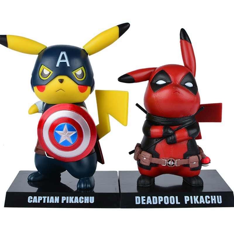 Deadpool deals pikachu figure