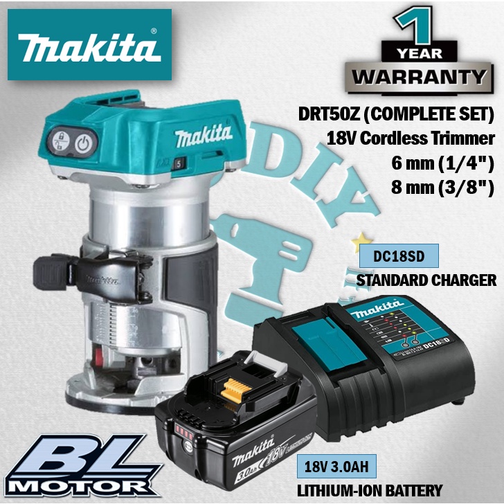 MAKITA DRT50Z 18V Cordless Trimmer 6MM 1 4