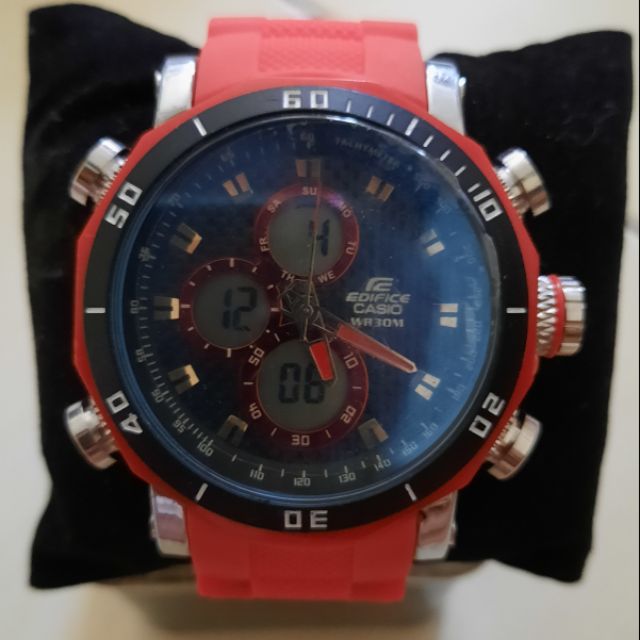 Edifice Casio WR30M Dual Shopee Malaysia