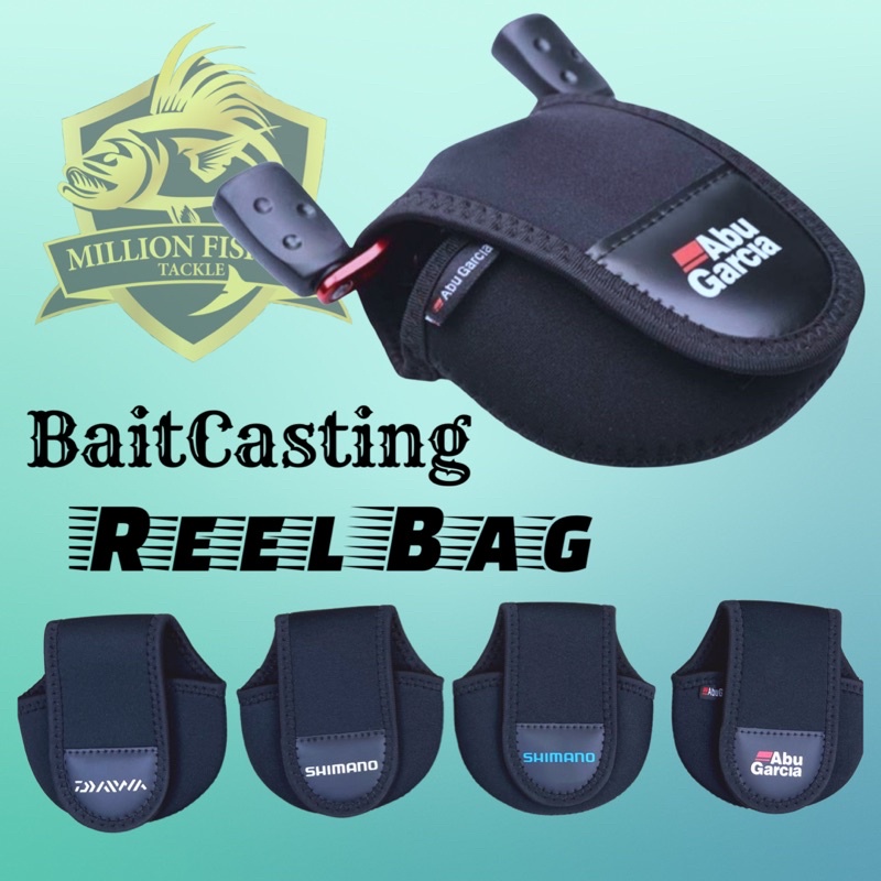 MillionFishing】Bait Casting Reel Bag Shimano/Daiwa/AbuGarcia