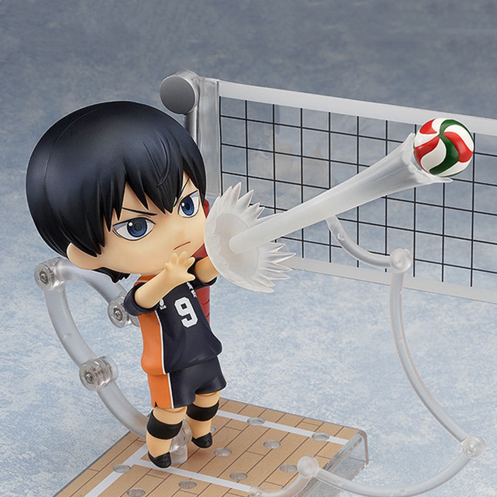 Anime japonês haikyuu!! Cartão de identificação do estudante figuras  animação shoyo hinata tobio kageyama pvc