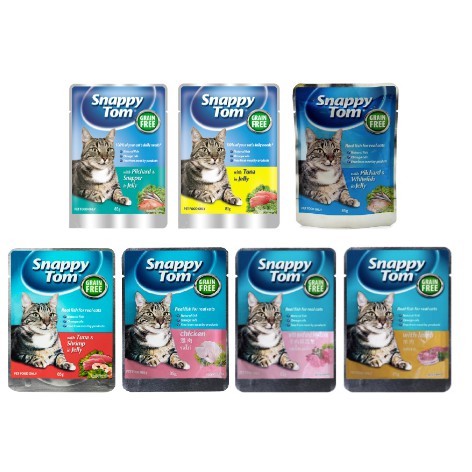 Snappy Tom Wet Food 85g