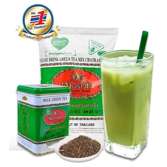 Viral Thai ChaTraMue MILK GREEN TEA 200g Shopee Malaysia