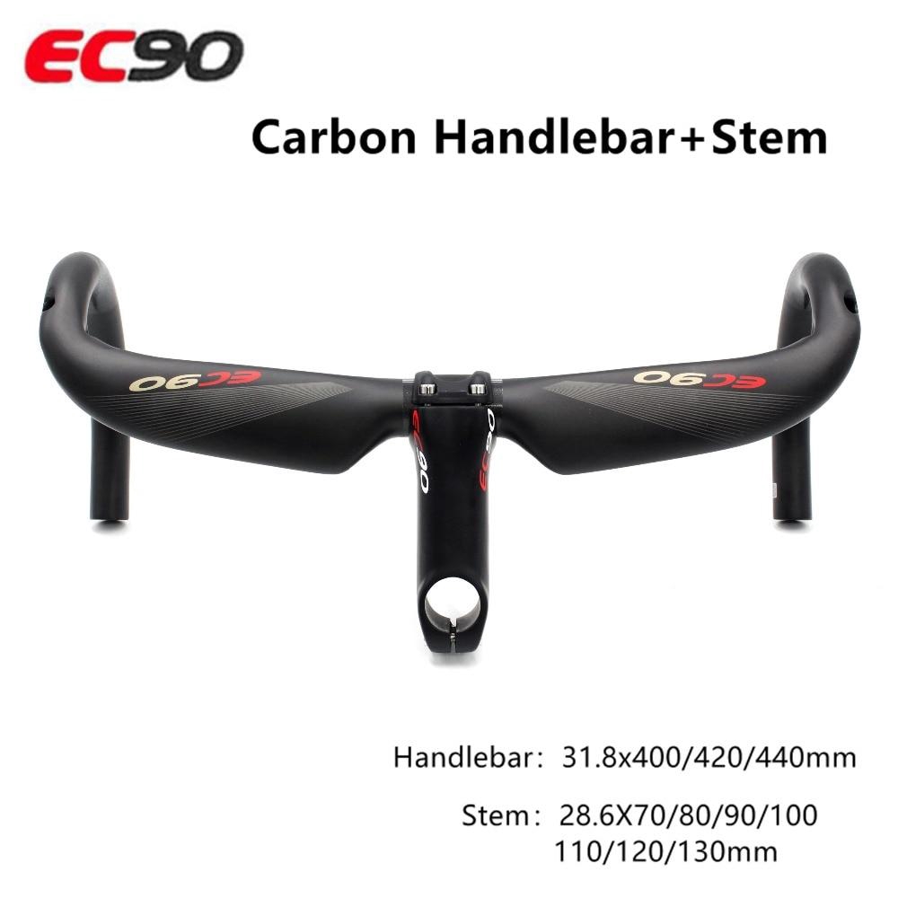 New EC90 carbon fiber road bike handlebar handlebar 400 420