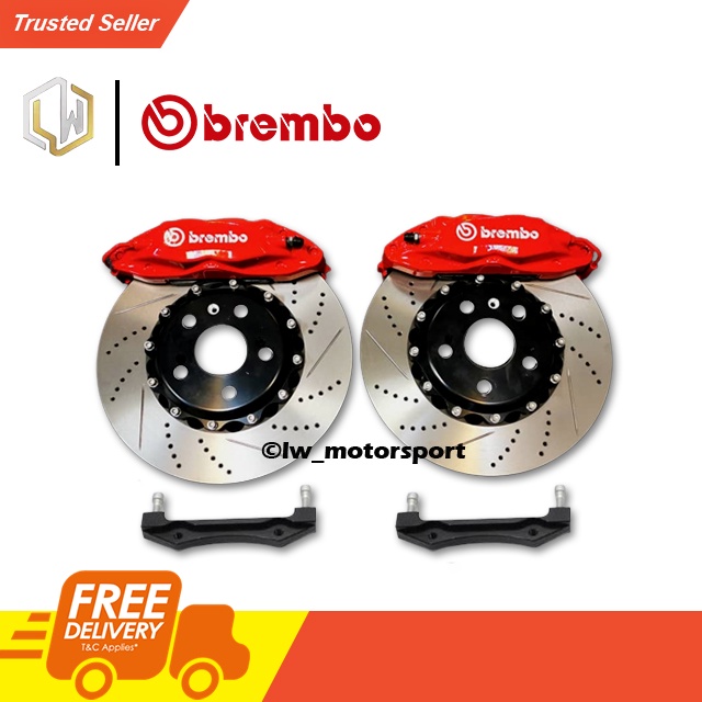 Brembo F50 4Pot Brake Kit - Honda Civic FD FC FE / Accord / Camry /  Vellfire Alphard / Lancer /Golf MK6 MK7/ BMW F30 F10