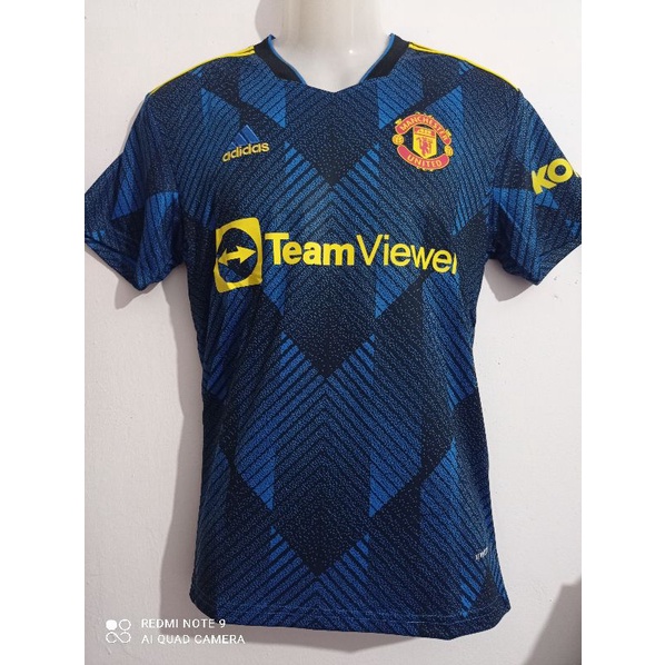 Manchester United Third Jersey/21/22 3rd jersi Ready Stock
