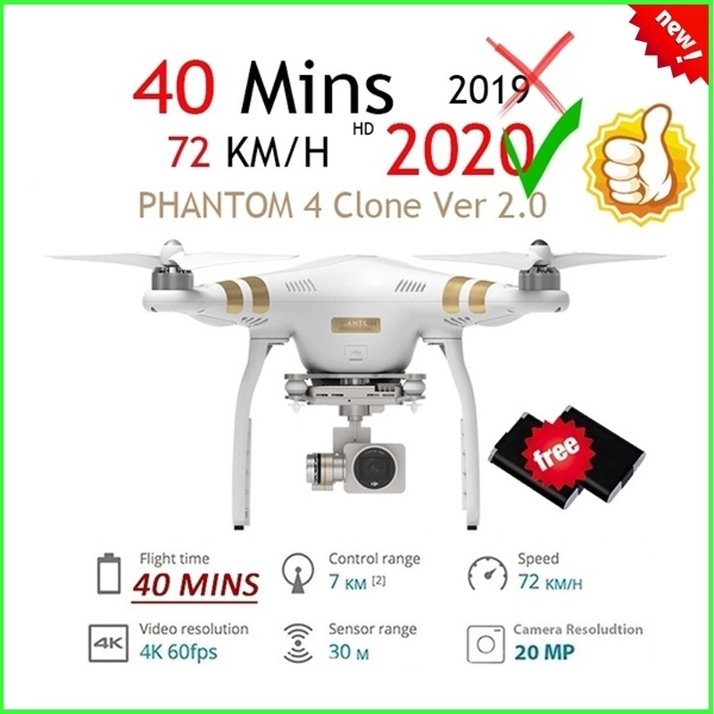 Phantom 4 PRO - drone with camera with range up to 3 km