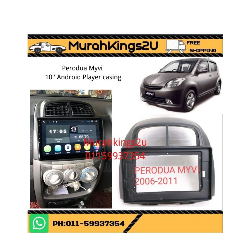 MTK 2+32GB ] TSA Perodua Alza 2009 -2021 Android 10'' inch Car player  Monitor