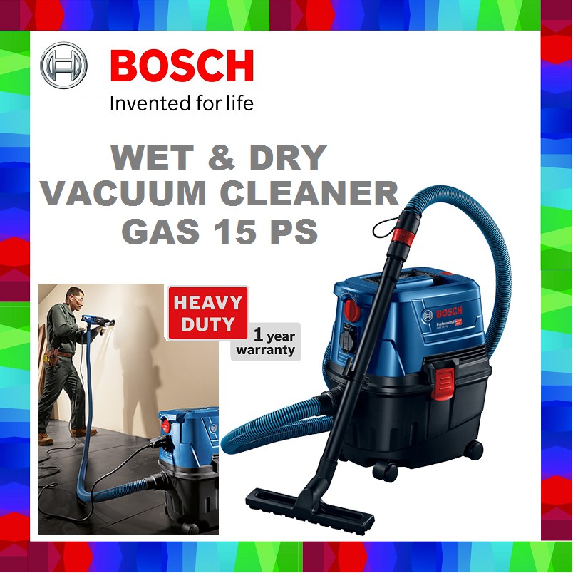 Buy Bosch Vacuum Cleaner Bosch GAS 15 PS Professional Wet/dry