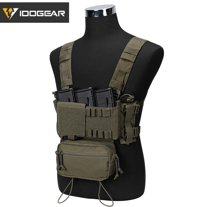 PEW Tactical Chest Pouch Front Panel Set MK3 MK4 For Chest Rig / 5.56 Mag  Pouch