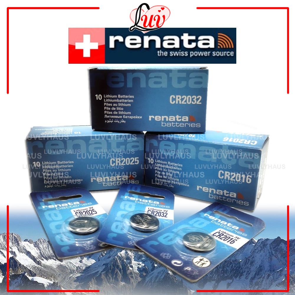 Pile lithium CR2016 Renata