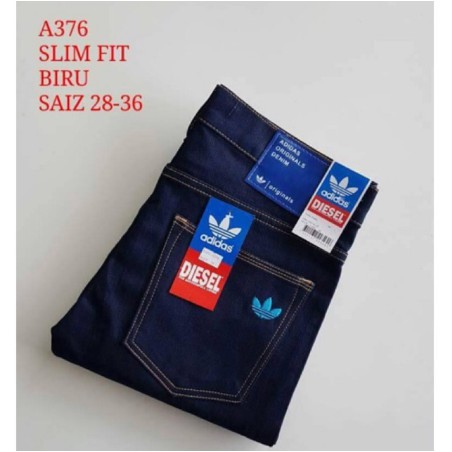 Adidas originals slim outlet fit jeans