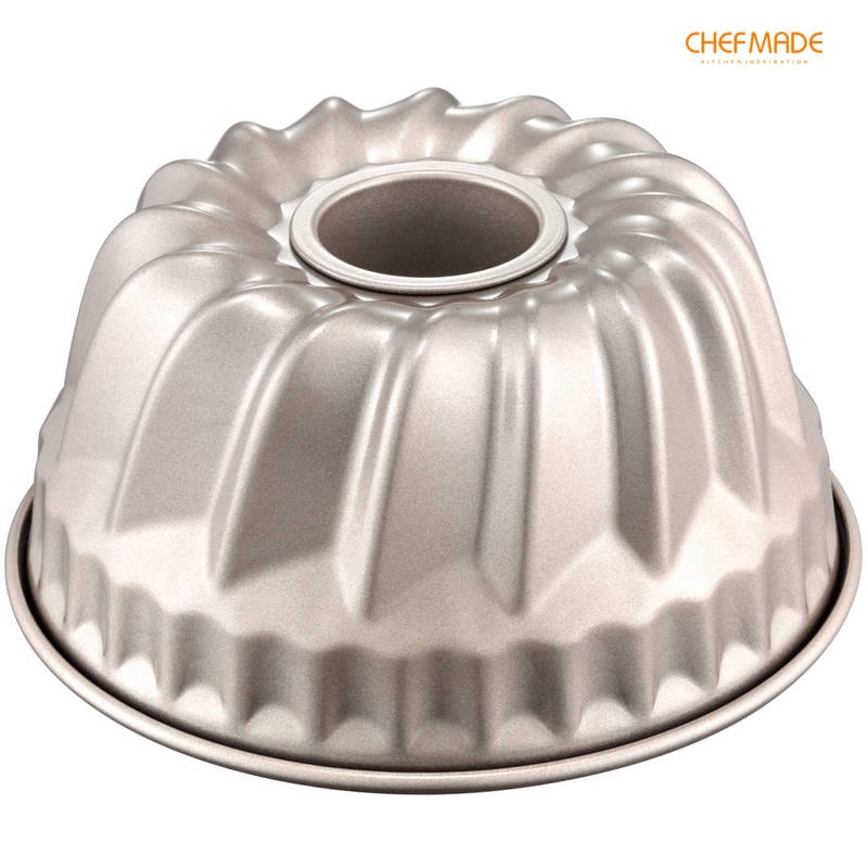 2 Pcs Bundt Cake Pan Nonstick, 10 Inch Fluted Tube Cake Pans For Baking,  Heavy Duty Carbon Steel Tube Pan Baking Mold - Cake Tools - AliExpress