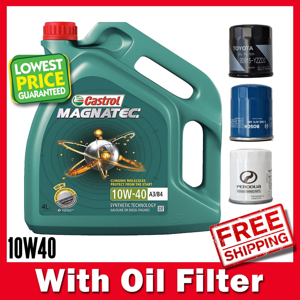 ACEITE CASTROL MAGNATEC 10W40 API SN