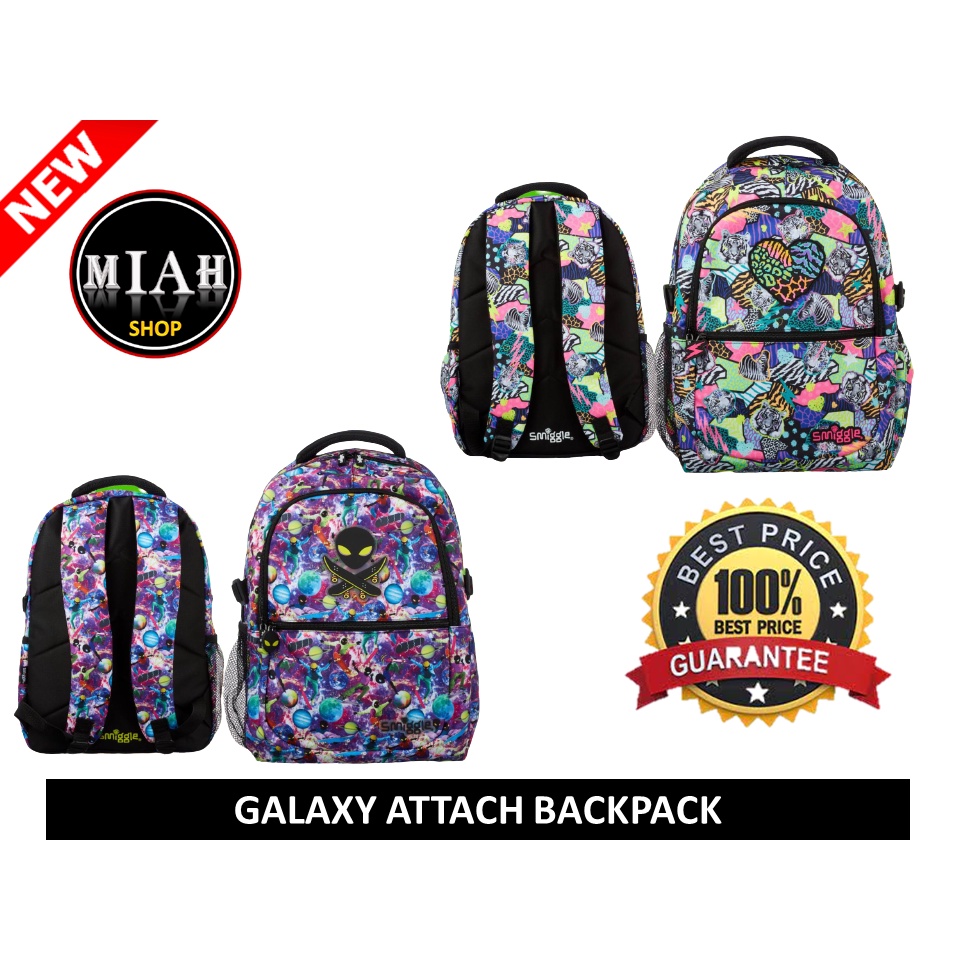 Smiggle best sale galaxy bag