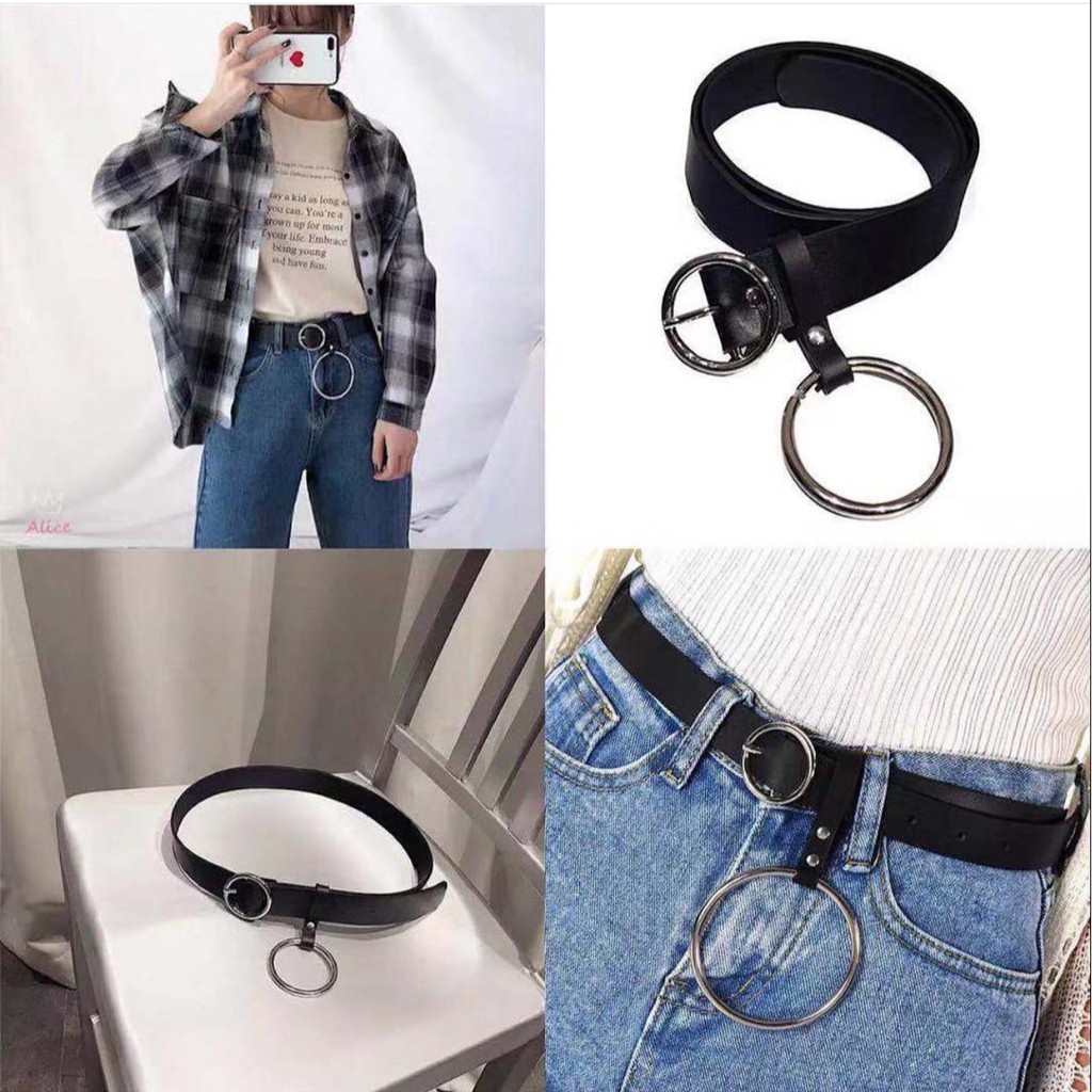 1Kg Can 34PCS | Korean DOUBLE RING BELT / BELT Women | 1KG BISA 34PCS |  KOREAN DOUBLE RING BELT / BELT WANITA