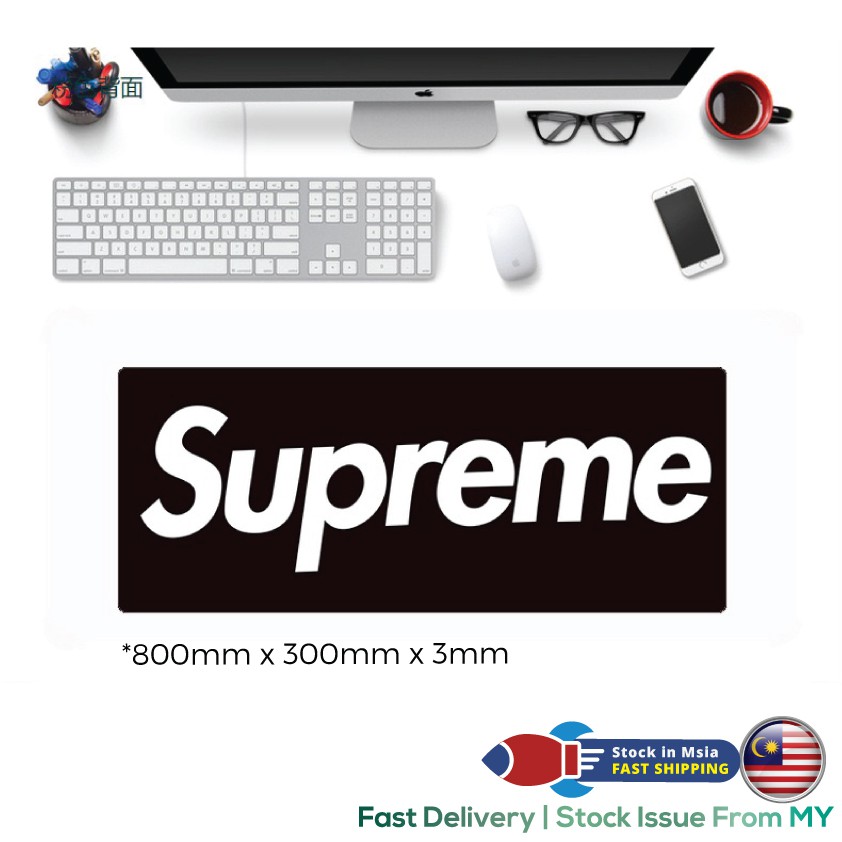 GAMING Mousepad Supreme Extra Large Natural Rubber Smooth