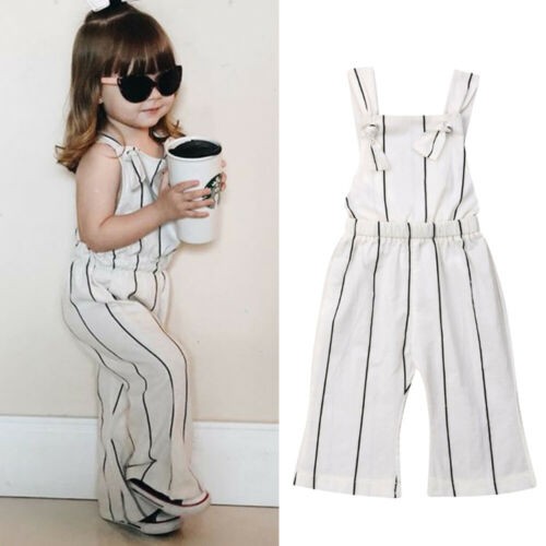 PFT Summer Toddler Kids Baby Girl Jumpsuit Romper Playsuit One Pieces Outfit Shopee Malaysia